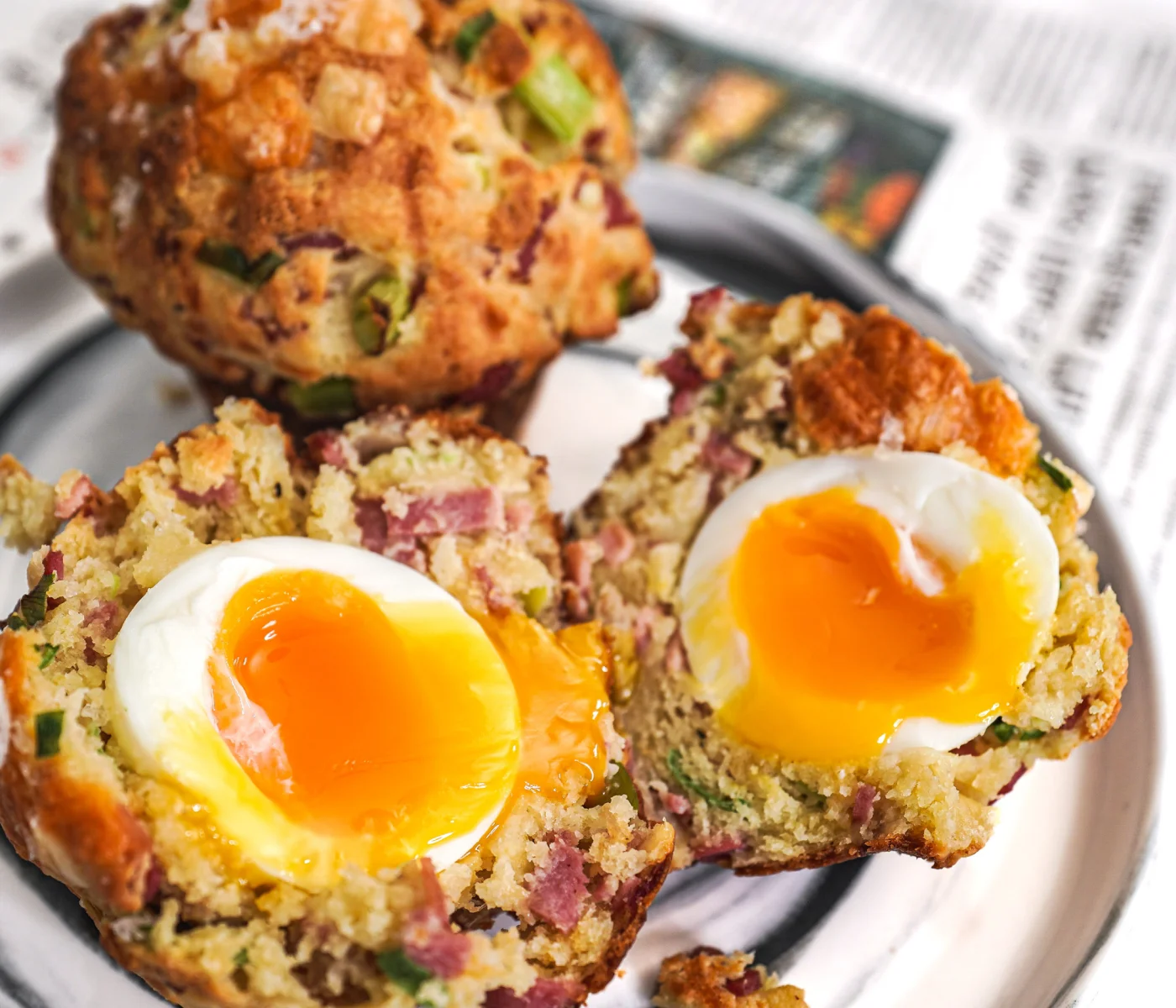 Bacon Sausage & Egg Breakfast Muffins