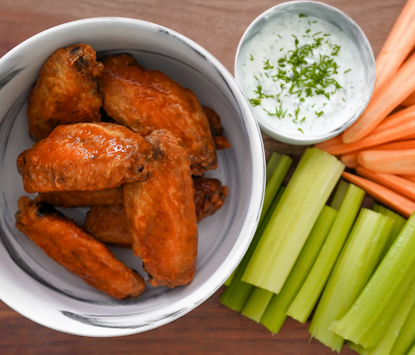 Crispy Air-Fried Chicken Wings
