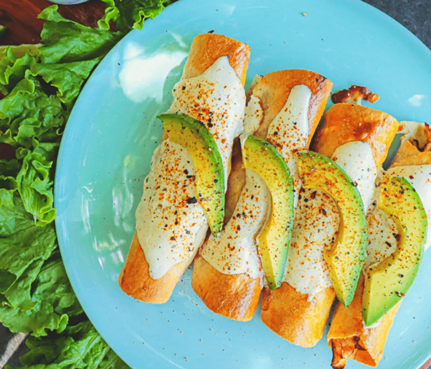Healthier Chicken Taquitos