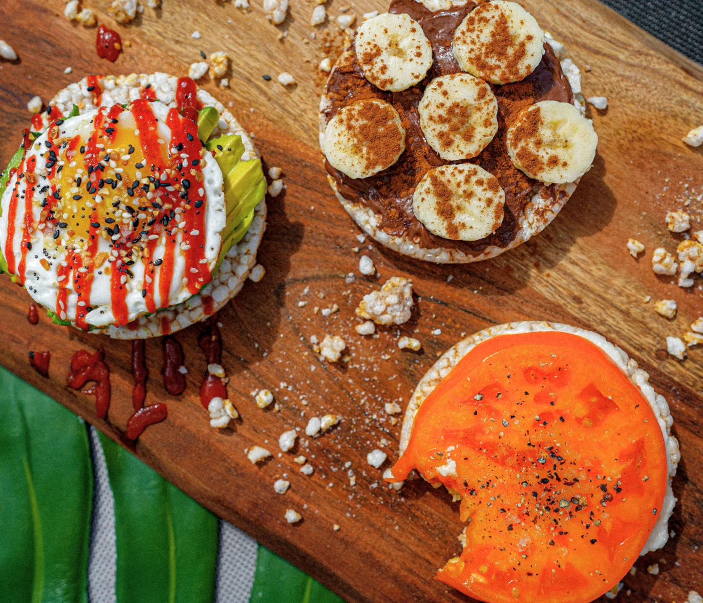 Topped Rice Cakes